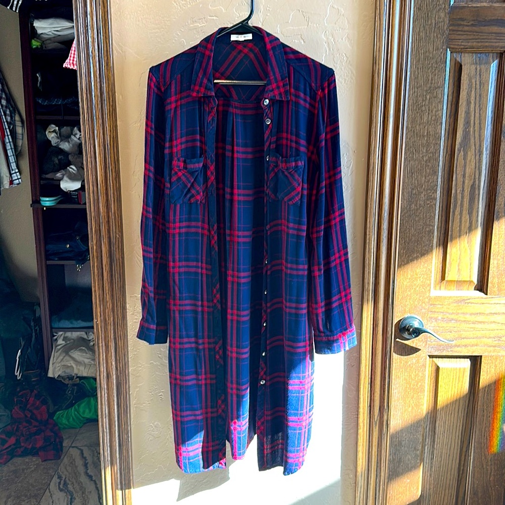 Long Button Down Shirt